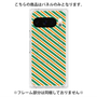 プレミアムパネル with Pixelsnap［ Small Stripe - Green × Orange ］