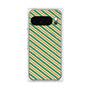 プレミアムパネル with Pixelsnap［ Small Stripe - Green × Orange ］