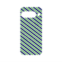 プレミアムパネル with Pixelsnap［ Small Stripe - Navy × Green ］