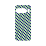 プレミアムパネル with Pixelsnap［ Small Stripe - Navy × Green ］