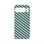 プレミアムパネル with Pixelsnap［ Small Stripe - Navy × Green ］