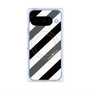 プレミアムパネル with Pixelsnap［ Big Stripe - Black × Gray ］