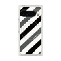 プレミアムパネル with Pixelsnap［ Big Stripe - Black × Gray ］