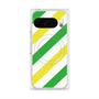 プレミアムパネル with Pixelsnap［ Big Stripe - Green × Yellow ］