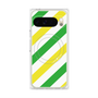 プレミアムパネル with Pixelsnap［ Big Stripe - Green × Yellow ］