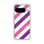 プレミアムパネル with Pixelsnap［ Big Stripe - Purple × Pink ］