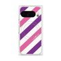 プレミアムパネル with Pixelsnap［ Big Stripe - Purple × Pink ］