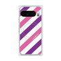 プレミアムパネル with Pixelsnap［ Big Stripe - Purple × Pink ］
