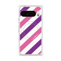 プレミアムパネル with Pixelsnap［ Big Stripe - Purple × Pink ］