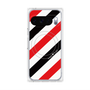 プレミアムパネル with Pixelsnap［ Big Stripe - Red × Black ］