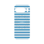 プレミアムパネル with Pixelsnap［ Small Border - Blue ］