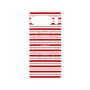 プレミアムパネル with Pixelsnap［ Small Border - Red ］