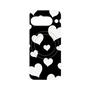 プレミアムパネル with Pixelsnap［ Dot Hearts - Black ］