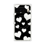 プレミアムパネル with Pixelsnap［ Dot Hearts - Black ］
