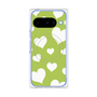 プレミアムパネル with Pixelsnap［ Dot Hearts - Green ］