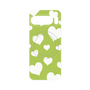 プレミアムパネル with Pixelsnap［ Dot Hearts - Green ］