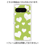 プレミアムパネル with Pixelsnap［ Dot Hearts - Green ］