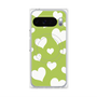 プレミアムパネル with Pixelsnap［ Dot Hearts - Green ］