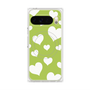プレミアムパネル with Pixelsnap［ Dot Hearts - Green ］