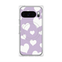 プレミアムパネル with Pixelsnap［ Dot Hearts - Purple ］