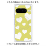 プレミアムパネル with Pixelsnap［ Dot Hearts - Yellow ］