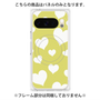 プレミアムパネル with Pixelsnap［ Dot Hearts - Yellow ］