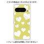 プレミアムパネル with Pixelsnap［ Dot Hearts - Yellow ］