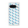 プレミアムパネル with Pixelsnap［ Stripe Hearts - Blue ］