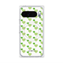 プレミアムパネル with Pixelsnap［ Stripe Hearts - Green ］