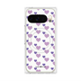 プレミアムパネル with Pixelsnap［ Stripe Hearts - Purple ］