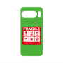 プレミアムパネル with Pixelsnap［ FRAGILE Sticker - Green ］