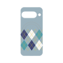 プレミアムパネル with Pixelsnap［ Nordic Argyle - Blue ］