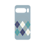 プレミアムパネル with Pixelsnap［ Nordic Argyle - Blue ］