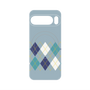 プレミアムパネル with Pixelsnap［ Nordic Argyle - Blue ］