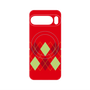 プレミアムパネル with Pixelsnap［ Nordic Argyle - Red ］