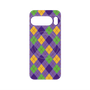 プレミアムパネル with Pixelsnap［ Argyle - Purple ］