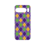 プレミアムパネル with Pixelsnap［ Argyle - Purple ］