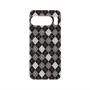 プレミアムパネル with Pixelsnap［ Argyle - Black ］