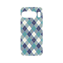 プレミアムパネル with Pixelsnap［ Argyle - Blue ］
