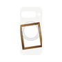 プレミアムパネル with Pixelsnap［ Photo Frame - White ］