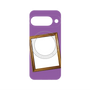 プレミアムパネル with Pixelsnap［ Photo Frame - Purple ］