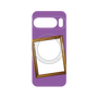 プレミアムパネル with Pixelsnap［ Photo Frame - Purple ］