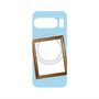 プレミアムパネル with Pixelsnap［ Photo Frame - Light Blue ］