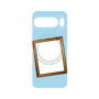 プレミアムパネル with Pixelsnap［ Photo Frame - Light Blue ］