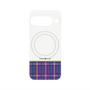 プレミアムパネル with Pixelsnap［ CASEPLAY Tartan Check - Purple ］
