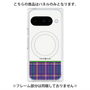 プレミアムパネル with Pixelsnap［ CASEPLAY Tartan Check - Purple ］