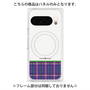 プレミアムパネル with Pixelsnap［ CASEPLAY Tartan Check - Purple ］