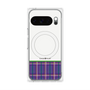 プレミアムパネル with Pixelsnap［ CASEPLAY Tartan Check - Purple ］