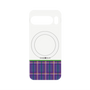プレミアムパネル with Pixelsnap［ CASEPLAY Tartan Check - Purple ］