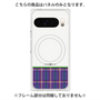 プレミアムパネル with Pixelsnap［ CASEPLAY Tartan Check - Purple ］